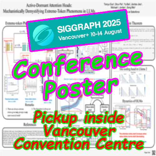 SIGGRAPH Conference Poster - Pickup inside Vancouver Convention Centre