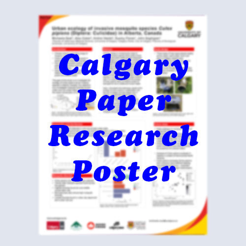 Calgary Poster - Paper Conference Research Poster