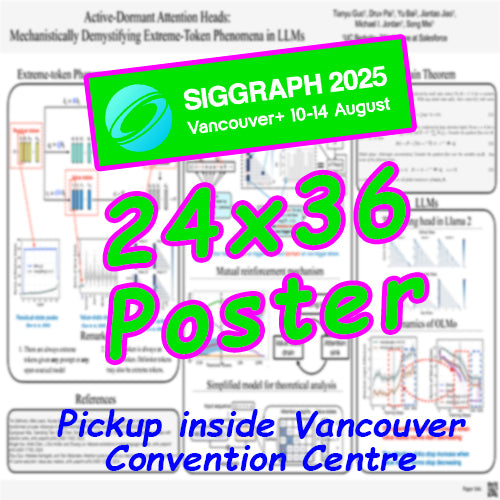 SIGGRAPH Poster 24x36 - Pickup inside Vancouver Convention Centre