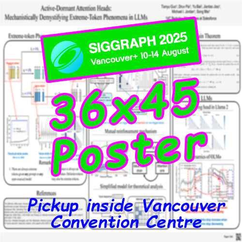 SIGGRAPH Poster 36x45 - Pickup inside Vancouver Convention Centre