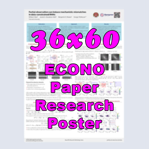 cheapest Econo Paper Academic Research Poster 36x60 in Canada