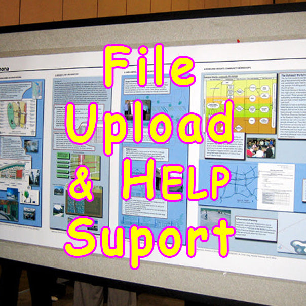 Research Poster File Upload & Help