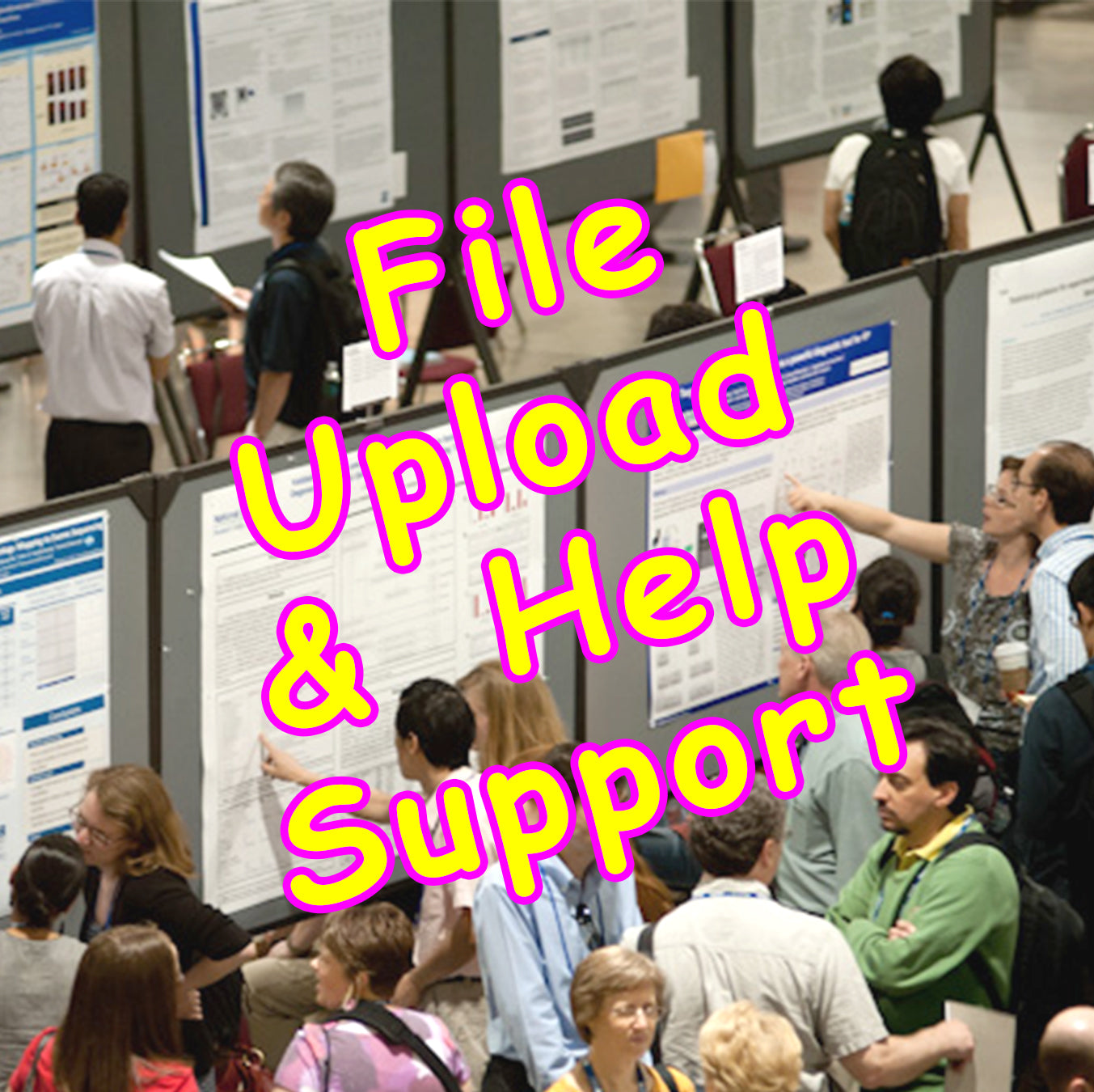 Research Poster File Upload & Help
