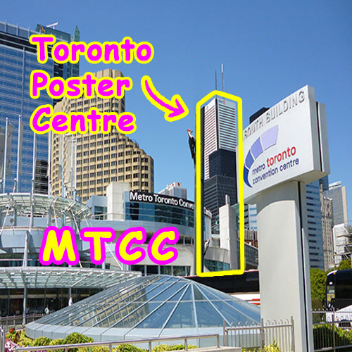Toronto Research Poster Centre - Pickup near MTCC & Sheraton Centre