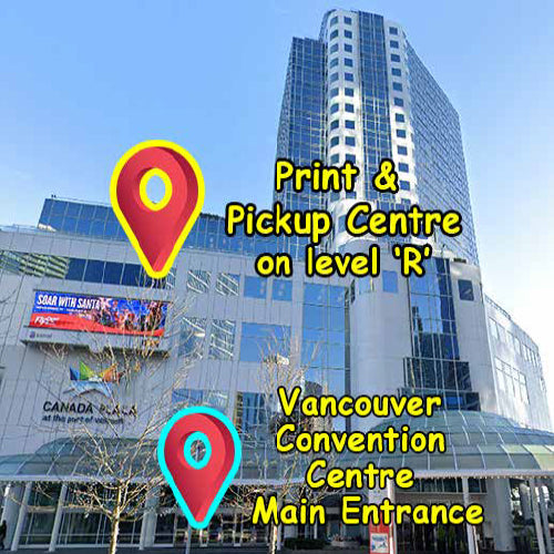 VCC On-site Poster Centre at Vancouver Convention Centre