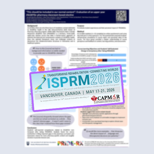 ISPRM CAPM&R Poster Printing in Vancouver