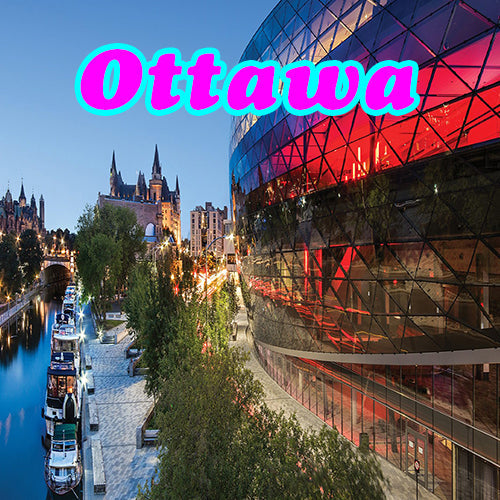 Cheapest Canadian Poster - Fabric & Paper Research Poster for Rogers Centre Ottawa (Convention Centre)