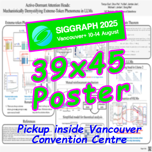 SIGGRAPH Poster 39x45 - Pickup inside Vancouver Convention Centre
