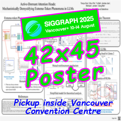 SIGGRAPH Poster 42x45 - Pickup inside Vancouver Convention Centre