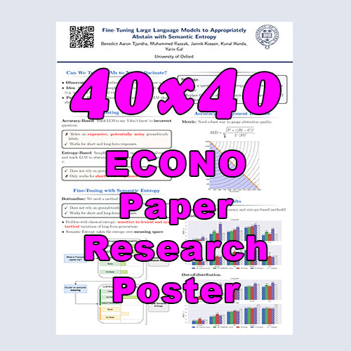 cheapest Econo Paper  Academic Research Poster 40x40 in Canada