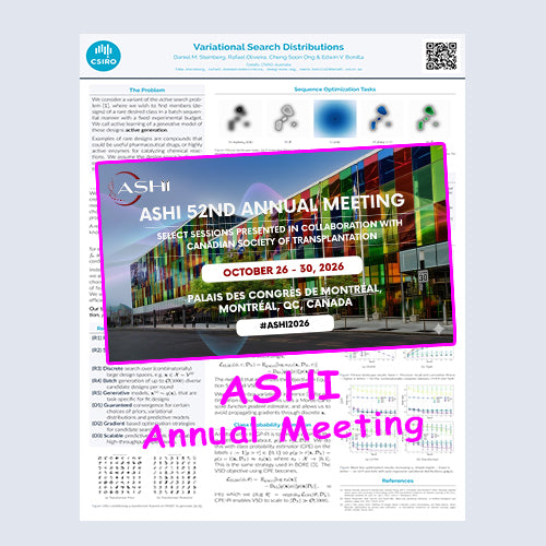 Cheapest ASHI Research Poster Printing in Montreal, Pickup at Montreal Poster Centre near Montreal Convention Centre 