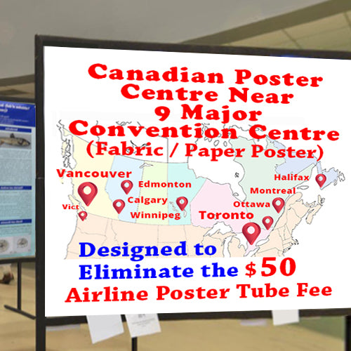 Canadianposter.com offers 9 poster pickup centre across Canada