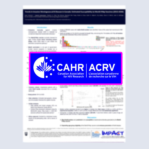 CAHR-ACRV Scientific Poster - Pickup right across from Winnipeg RBC Convention Centre