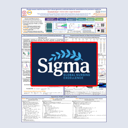 Sigma Nursing Congress Poster - Closest Poster Pickup to Sheraton Centre Toronto