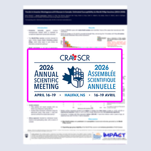 CRA-SCR Poster - Cheapest Halifax Research Poster - pickup near Halifax Convention Centre
