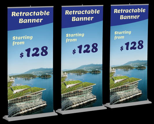 Retractable Banner (33 x 77)